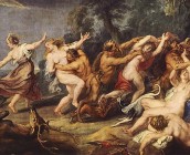 Rubens, Diana and her nymphs surprised by Satyrs